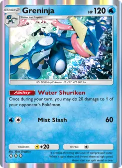Greninja – Carta Pokémon TCG