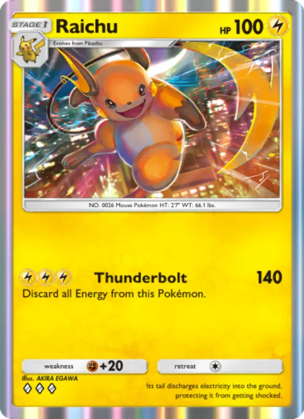 Raichu – Pokémon TCG