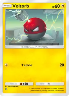Voltorb – Carta Pokémon TCG