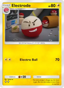 Electrode – Carta Pokémon TCG