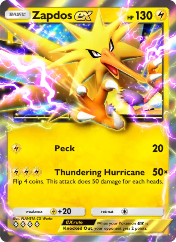 Zapdos ex – Pokémon TCG