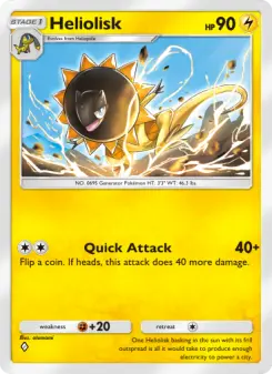 Heliolisk – Carta Pokémon TCG