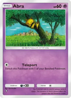 Abra – Carta Pokémon TCG