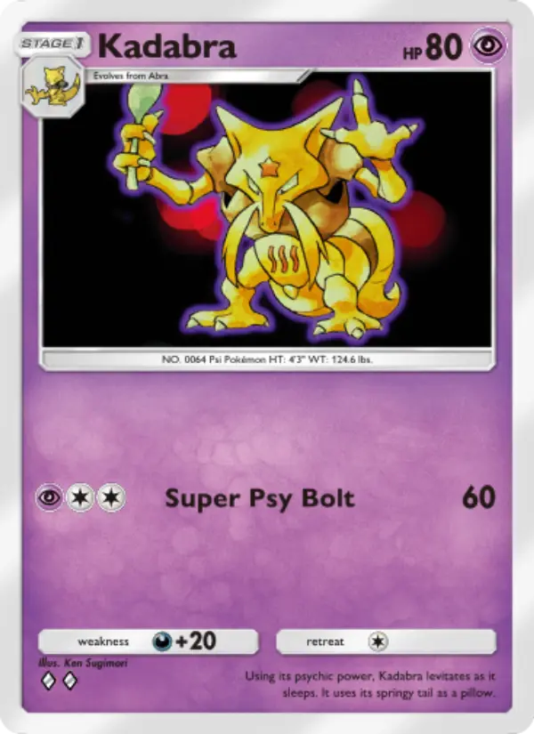 Kadabra – Pokémon TCG