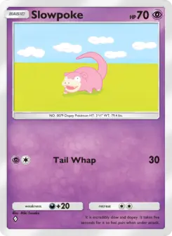 Slowpoke – Carta Pokémon TCG