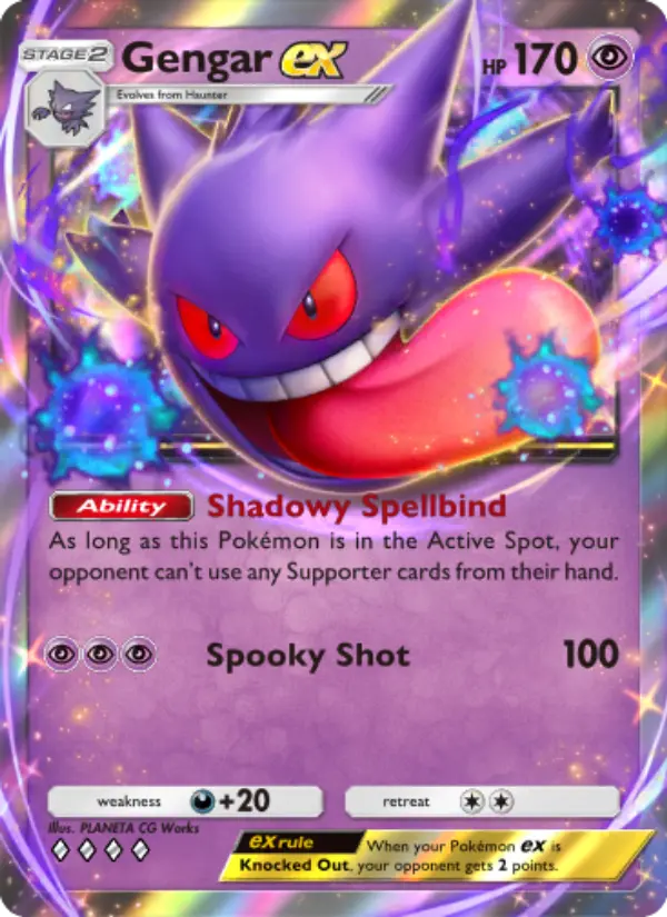 Gengar ex – Pokémon TCG