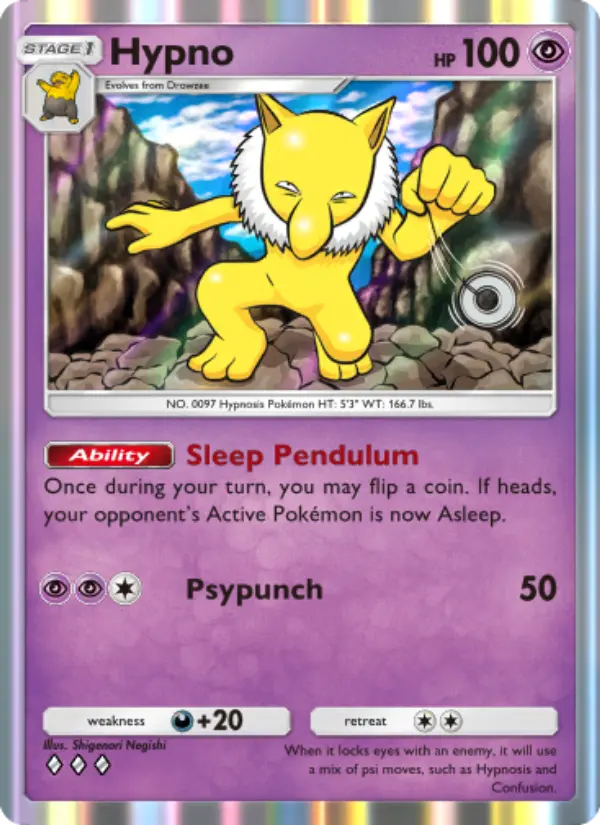 Hypno – Pokémon TCG