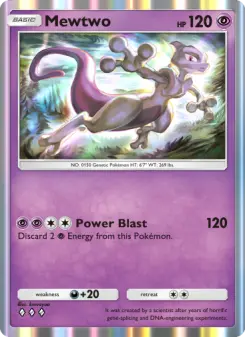Mewtwo – Carta Pokémon TCG