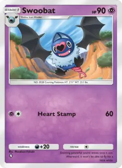 Swoobat – Carta Pokémon TCG