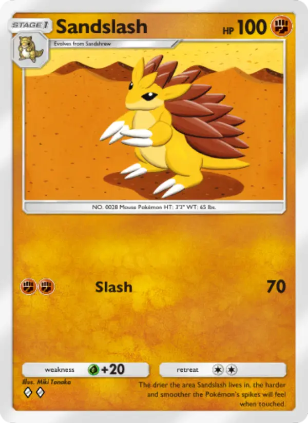 Sandslash – Pokémon TCG