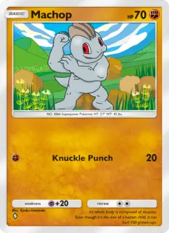 Machop – Carta Pokémon TCG