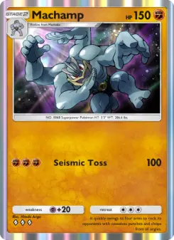 Machamp – Carta Pokémon TCG