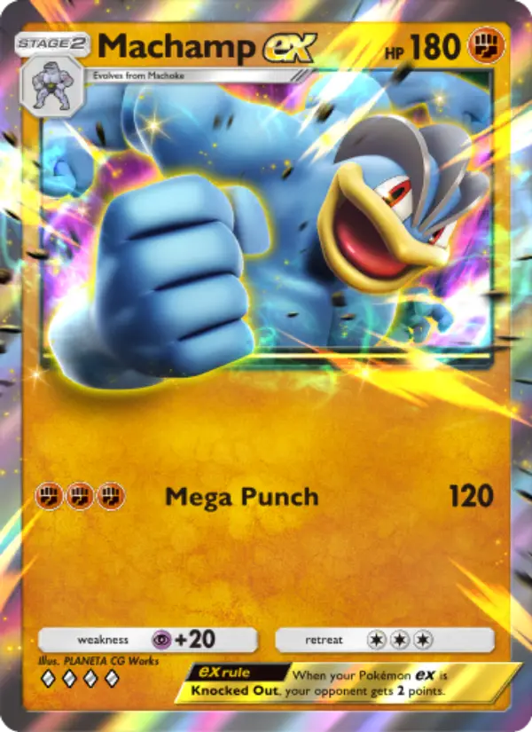 Machamp ex – Pokémon TCG