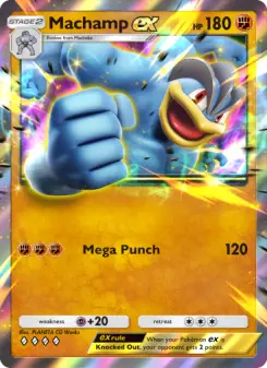 Machamp ex – Carta Pokémon TCG