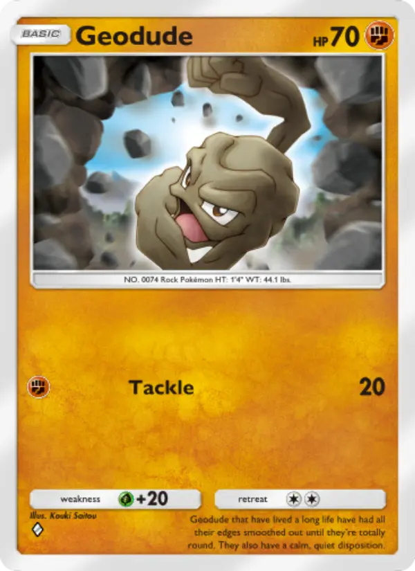 Geodude – Pokémon TCG