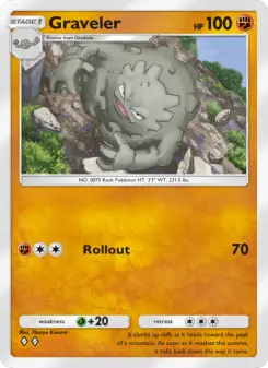 Graveler – Carta Pokémon TCG