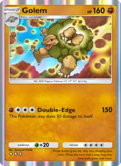 Golem – Carta Pokémon TCG