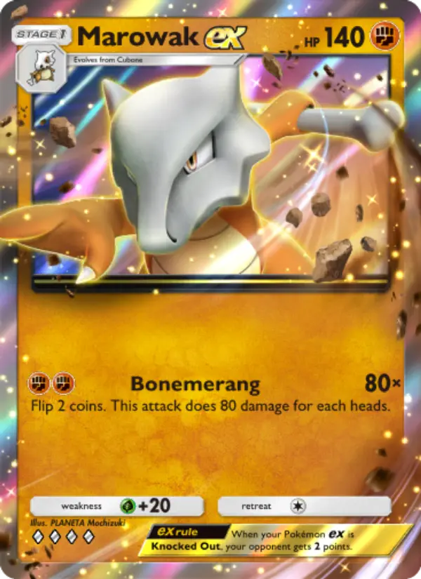Marowak ex – Pokémon TCG