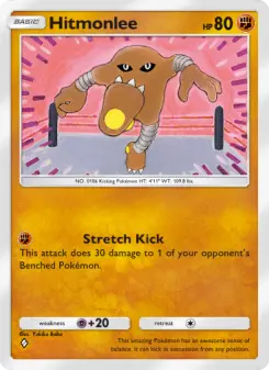 Hitmonlee – Carta Pokémon TCG