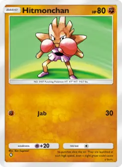Hitmonchan – Carta Pokémon TCG
