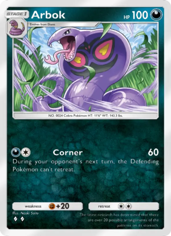 Arbok – Pokémon TCG