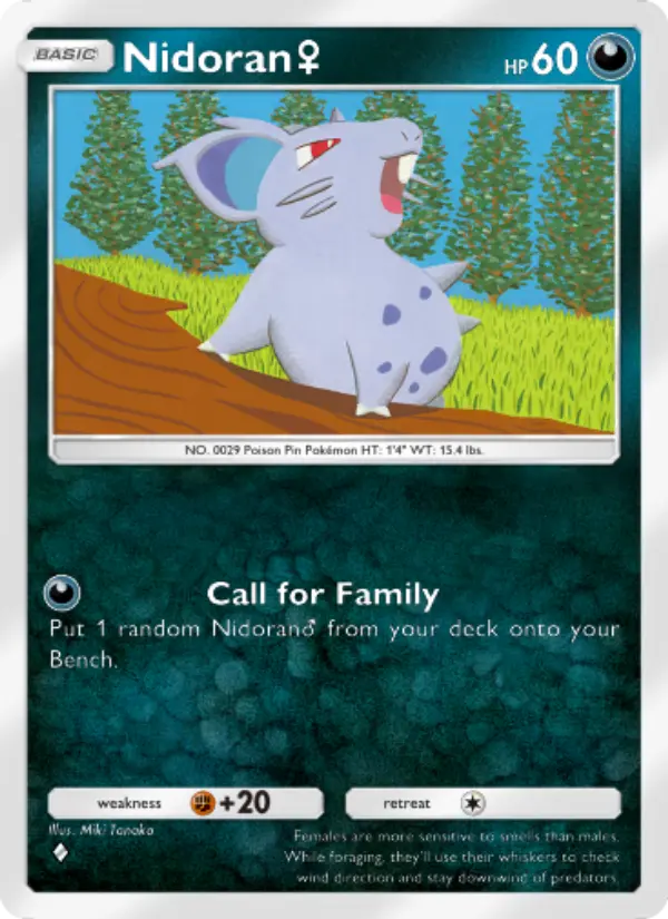 Nidoran♀ – Pokémon TCG