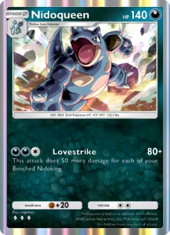 Nidoqueen – Carta Pokémon TCG