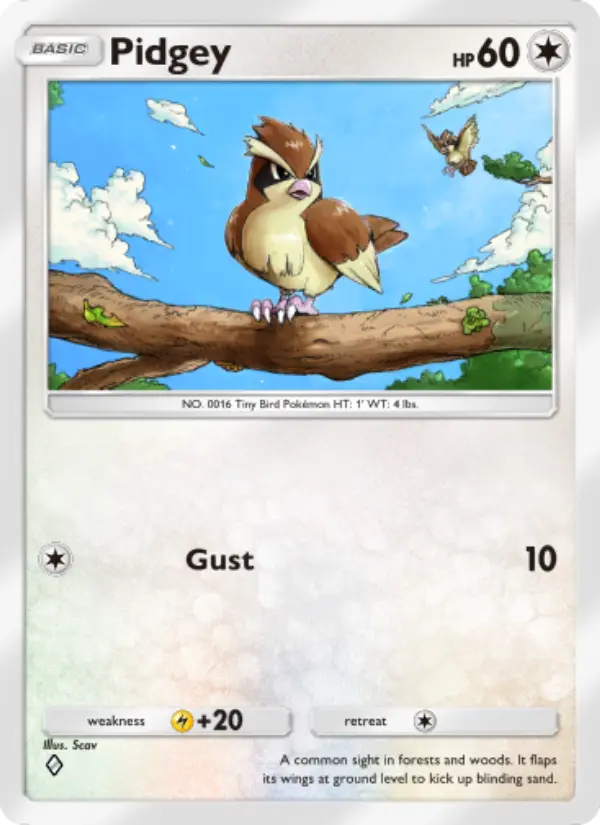 Pidgey – Pokémon TCG