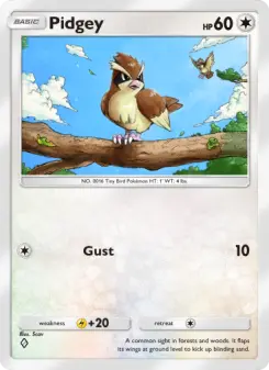 Pidgey – Carta Pokémon TCG
