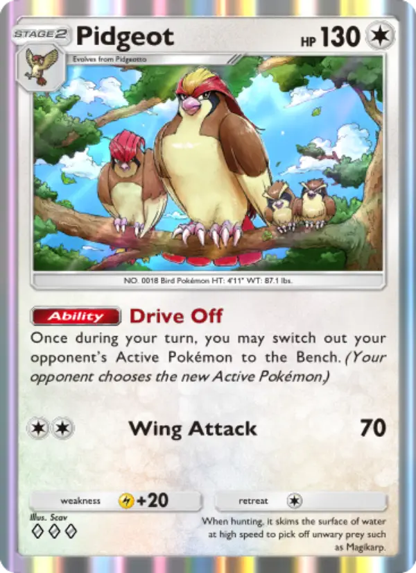 Pidgeot – Pokémon TCG