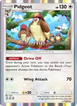 Pidgeot – Carta Pokémon TCG