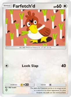 Farfetch'd – Carta Pokémon TCG
