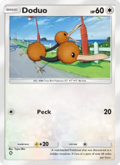 Doduo – Carta Pokémon TCG