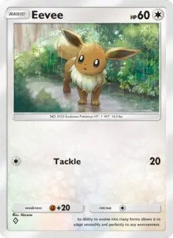 Eevee – Carta Pokémon TCG