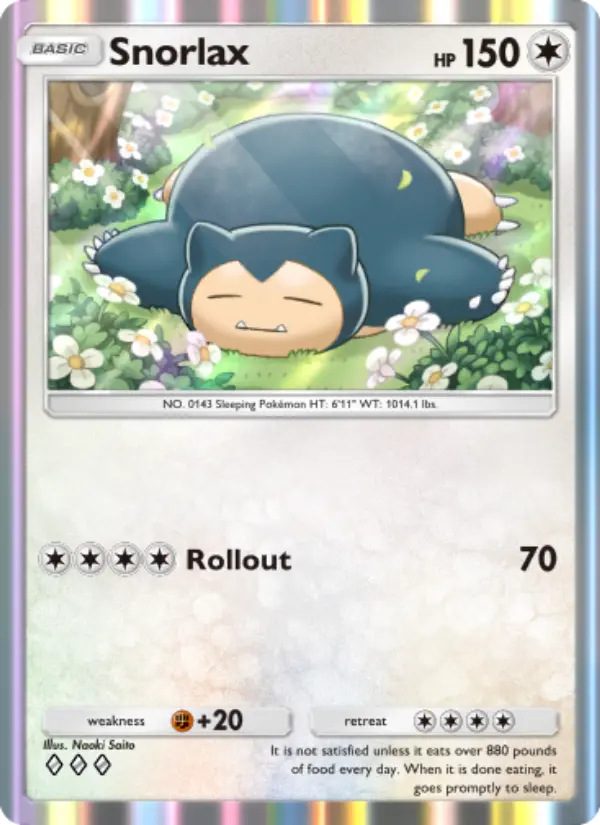 Snorlax – Pokémon TCG