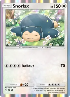 Snorlax – Carta Pokémon TCG