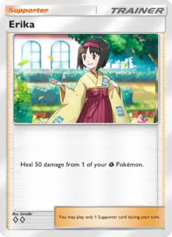 Erika – Carta Pokémon TCG