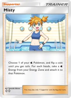 Misty – Carta Pokémon TCG