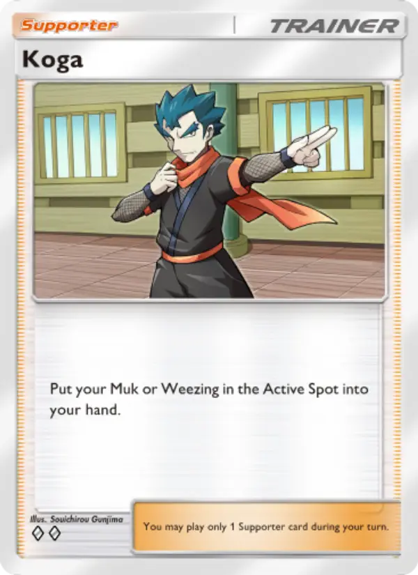 Koga – Pokémon TCG