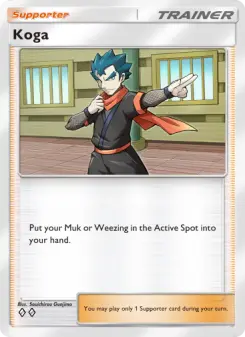 Koga – Carta Pokémon TCG