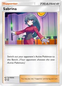 Sabrina – Carta Pokémon TCG