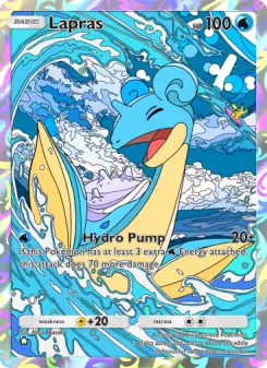 Lapras – Carta Pokémon TCG