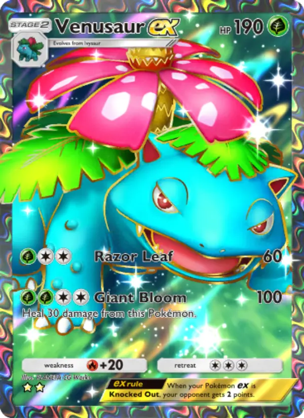 Venusaur ex – Pokémon TCG