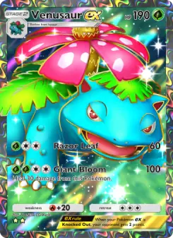 Venusaur ex – Carta Pokémon TCG