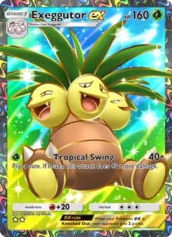 Exeggutor ex – Carta Pokémon TCG