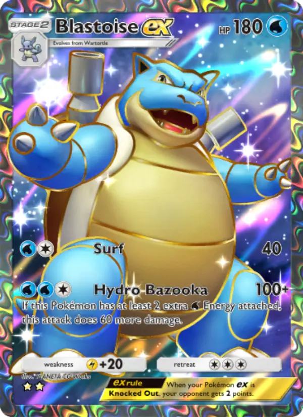 Blastoise ex – Pokémon TCG