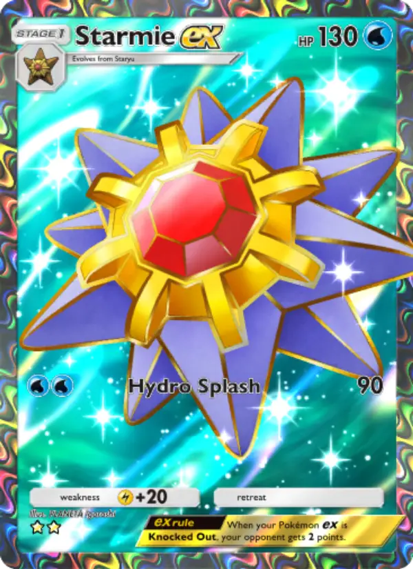 Starmie ex – Pokémon TCG
