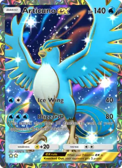 Articuno ex – Carta Pokémon TCG