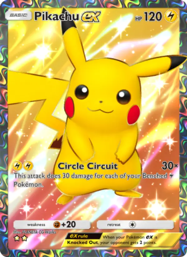 Pikachu ex – Pokémon TCG