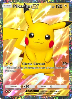 Pikachu ex – Carta Pokémon TCG
